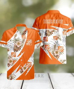 Home Depot Tropical Flower Men And Women Baseball Jersey Shirt