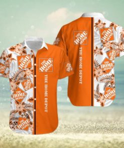 home depot Sunset Logo 3D Hawaiian Shirt Men And Women Gift