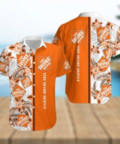 home depot Sunset Logo 3D Hawaiian Shirt Men And Women Gift