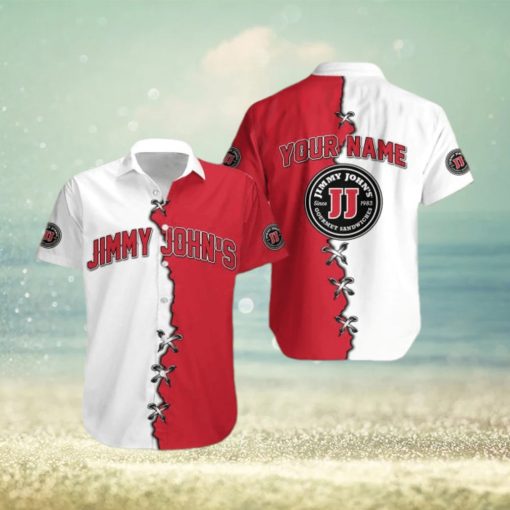 jimmy john’s Personalized Name Exclusive Pattern Beach Hawaii Shirt Men And Women Gift For Family