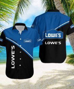 lowe’s Personalized Name Bright Logo Aloha Hawaiian Beach Shirt For Summer