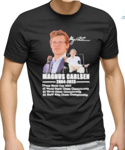 magnus Carlsen 2004 2023 Championship Shirt