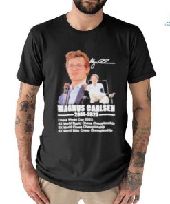 magnus Carlsen 2004 2023 Championship Shirt