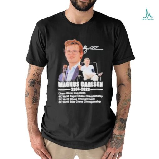 magnus Carlsen 2004 2023 Championship Shirt