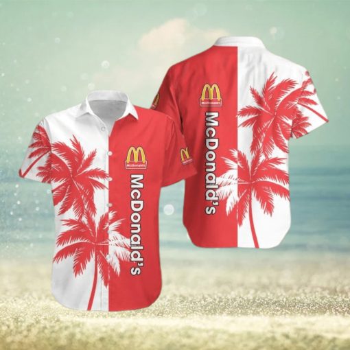 mcdonald’s New Island 3D Hawaiian Shirt Tropical Aloha For Mens