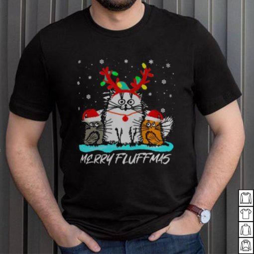 merry fluffmas christmas t shirt