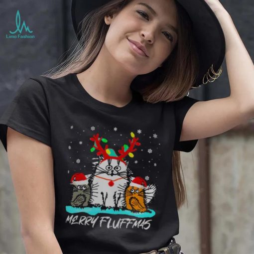 merry fluffmas christmas t shirt