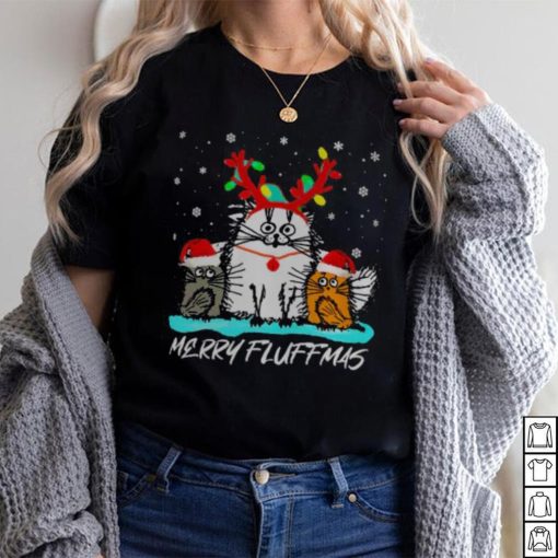 merry fluffmas christmas t shirt