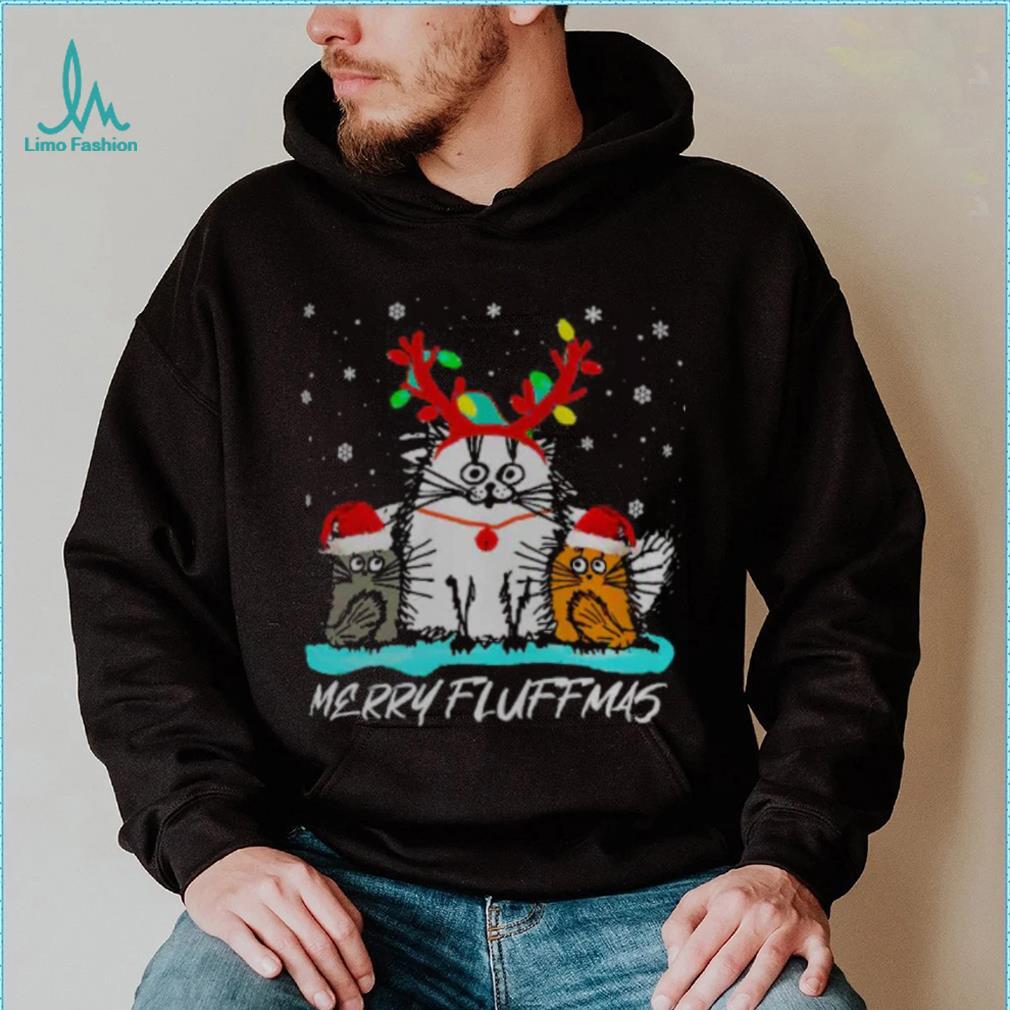 merry fluffmas christmas t shirt Limotees