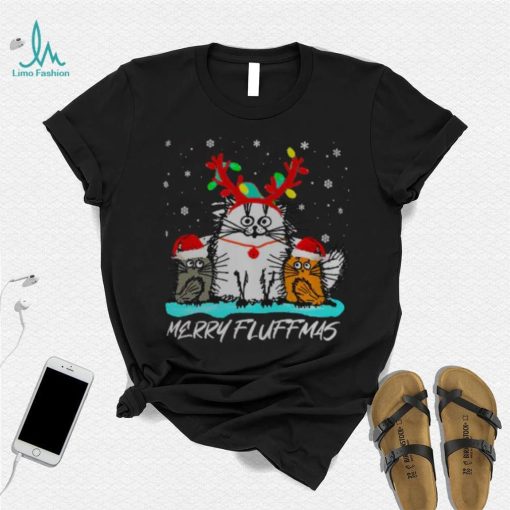 merry fluffmas christmas t shirt