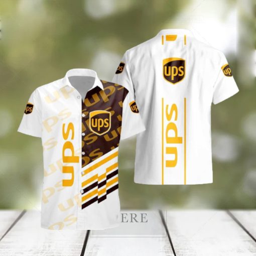 ups Hawaiian Shirt 3D Printed New Trend Summer Vacation Gift