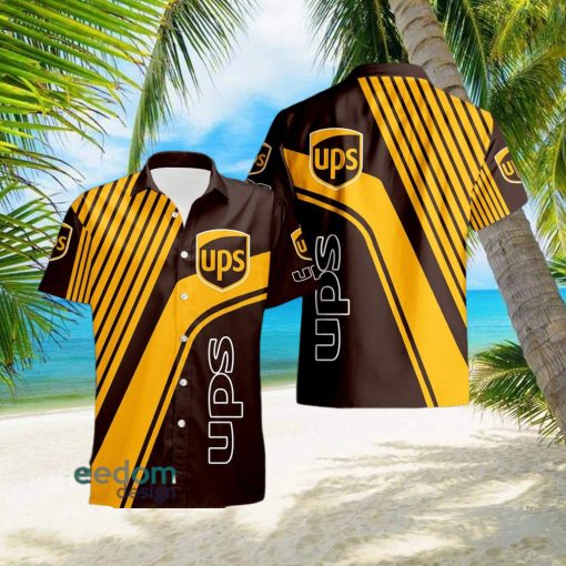 ups Style 8 Logo Brand Design Hawaiian Shirt For Men And Women Gift