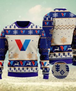 valvoline Brand Logo Ugly Xmas Sweater Gift For Christmas Sweatshirt