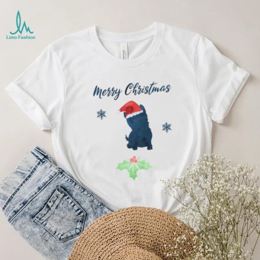westie christmas t shirt