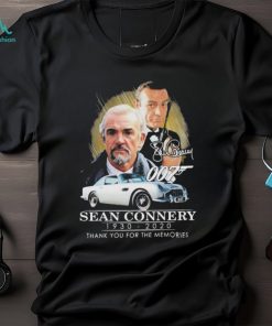 007 Sean Connery 1930 – 2020 Thank You For The Memories Shirt