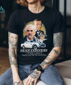 007 Sean Connery 1930 – 2020 Thank You For The Memories Shirt