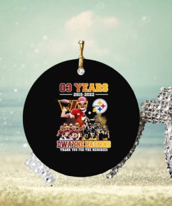 03 Years 2019 2022 Dwayne Haskins Thank You For The Memories Ornamen Christmas