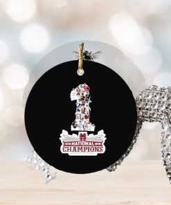 1 National Champions Mississippi State Baseball Ornament Christmas