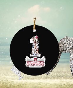 1 National Champions Mississippi State Baseball Ornament Christmas