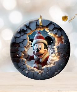 100 Years Anniversary Ornament, Personalized Christmas Disney Xmas Decorations