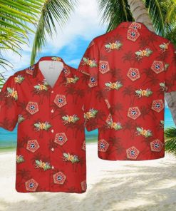 108th Sustainment Brigade (united States) Of Illinois Army National Guard Hawaiian Shirt