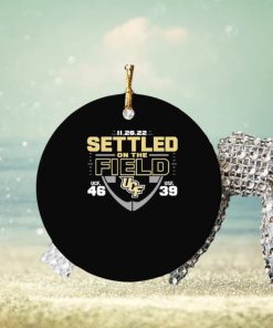 11 26 22 Settled On The Field UCF Knights 46 39 South Florida Bulls Ornament Christmas