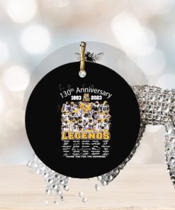 130th Anniversary 1893 – 2023 LSU Tigers The Legends Thank You For The Memories Ornament Christmas