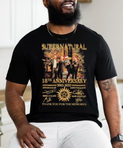 18th Anniversary 2005 2023 Supernatural T Shirt