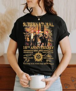 18th Anniversary 2005 2023 Supernatural T Shirt