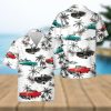 US Air Force Lockheed EC 130H Compass Call of the 43d Electronic Combat Squadron 64 14862 Hawaiian Shirt