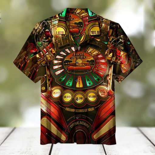 1986 Williams Pinball, High Speeduniversal Aloha Hawaiian Shirt