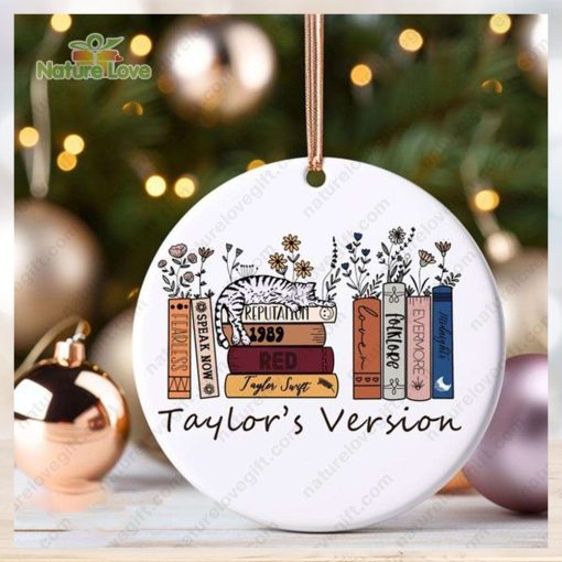 1989 Taylors Version Taylor Swift Christmas Ornament Gift for Fan