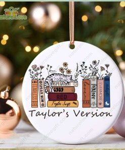 1989 Taylors Version Taylor Swift Christmas Ornament Gift for Fan