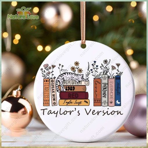 1989 Taylors Version Taylor Swift Christmas Ornament Gift for Fan