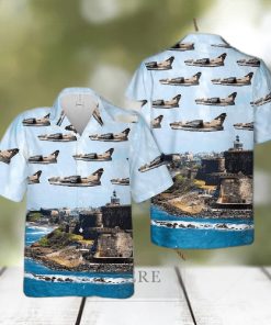 198th Tactical Fighter Squadron A 7d Corsair Ii Hawaiian Shirt