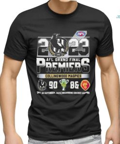 2023 AFL Grand Final Premiers Collingwood MAgpies 90 86 shirt