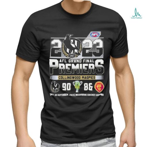 2023 AFL Grand Final Premiers Collingwood MAgpies 90 86 shirt
