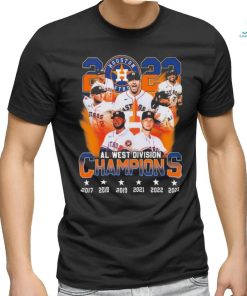 2023 AL West Division Champions Houston Astros Team Shirt