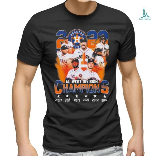 2023 AL West Division Champions Houston Astros Team Shirt