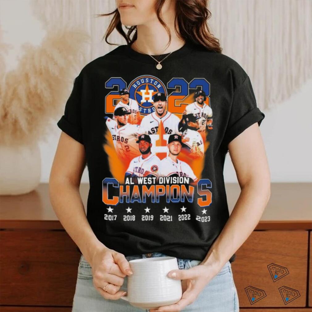 2023 AL West Division Champions Houston Astros Team Shirt - Limotees