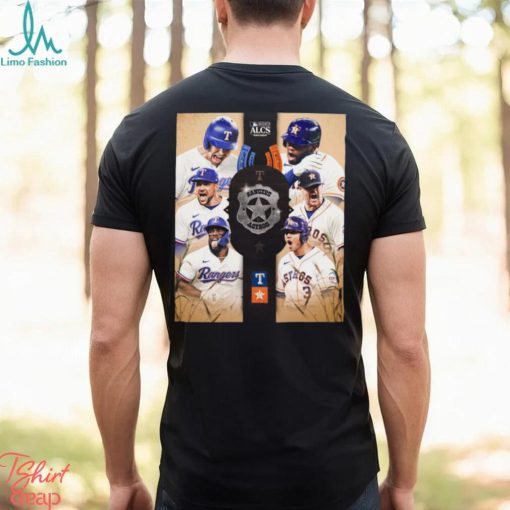 2023 ALCS Texas Rangers vs Houston Astros shirt