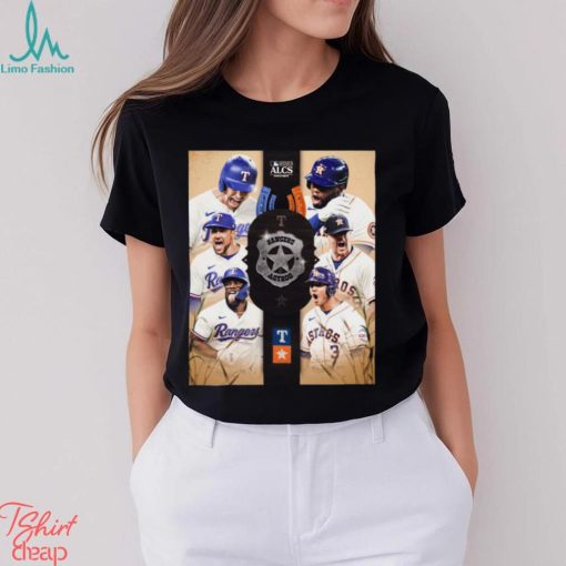 2023 ALCS Texas Rangers vs Houston Astros shirt