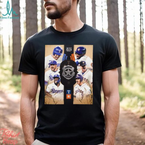 2023 ALCS Texas Rangers vs Houston Astros shirt