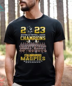 2023 Australia Football League Champions Collingwood Magpies Unisex T Shirt