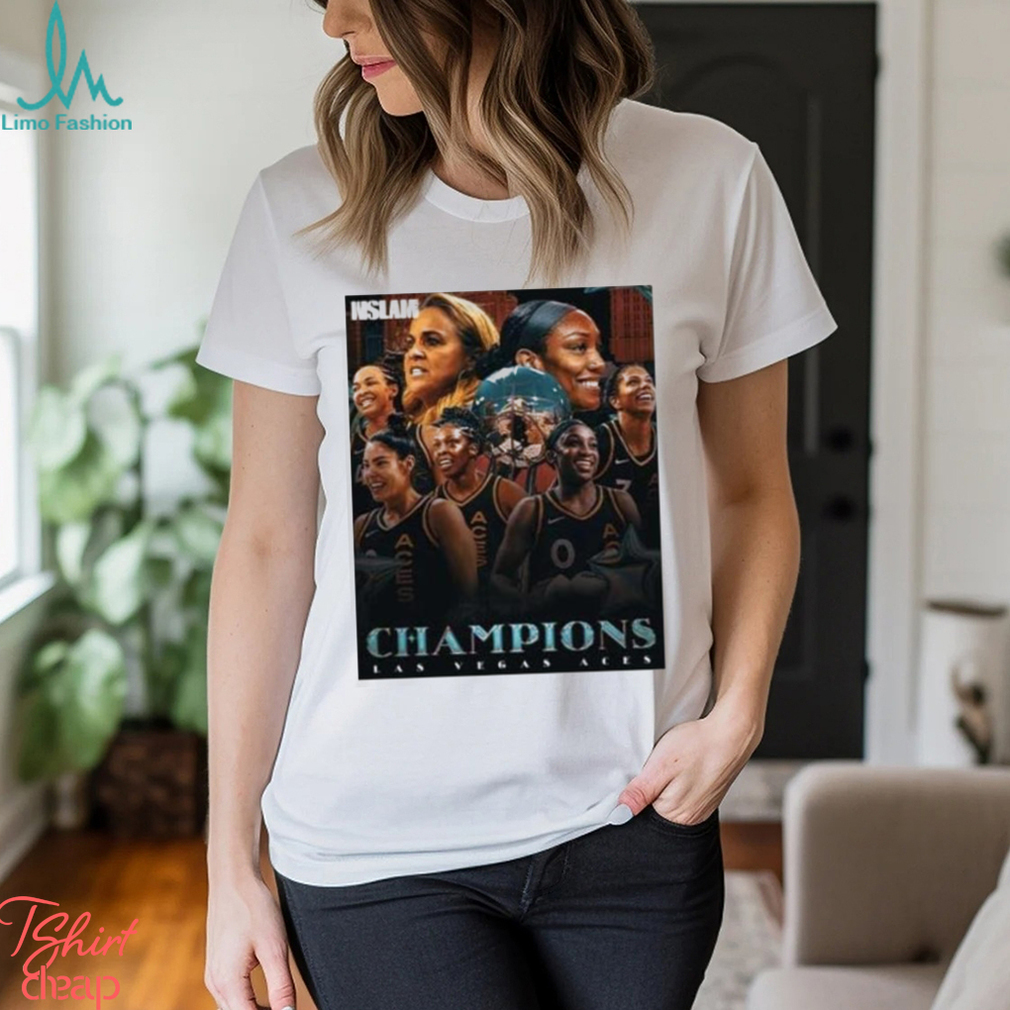 Original wNBA Finals Champions 2023 Las Vegas Aces T Shirt - Limotees