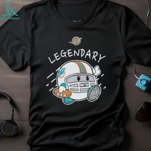 2023 NFL Team Apparel Toddler Miami Dolphins Poki Aqua Shirt