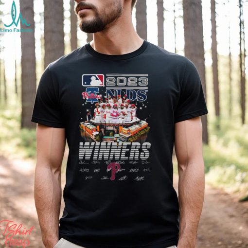 2023 NLDS Philadelphia Phillies Winner Signature T Shirt