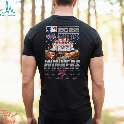 2023 NLDS Philadelphia Phillies Winner Signature T Shirt - Teeclover