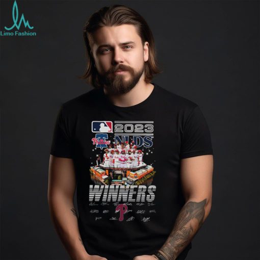 2023 NLDS Philadelphia Phillies Winner Signature T Shirt