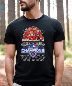 2023 National League Champions Arizona Diamondbacks Signature Shirt